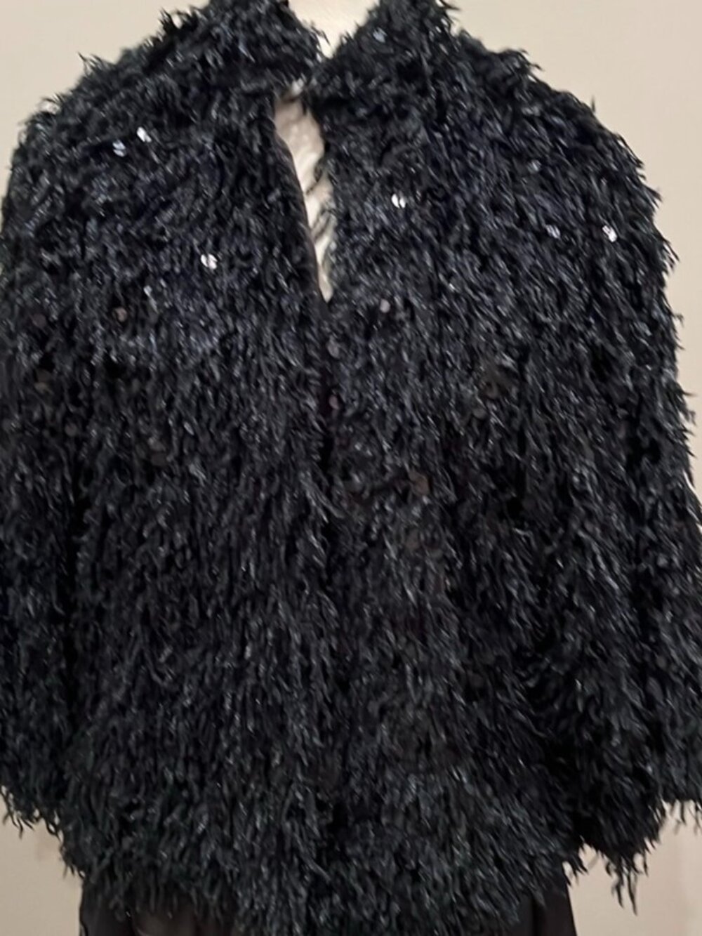 Anna & Ava Black Teddy Jacket